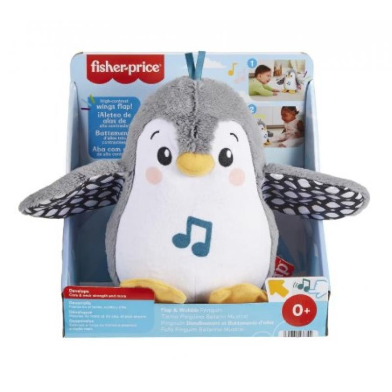 Fisher-price Μουσικό Πιγκουινάκι με Κίνηση ( Flap & Wobble Penguin) 0+
