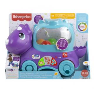 Fisher-Price Εκπαιδευτικό Συρόμενο Δεινοσαυράκι 12-36 μηνών