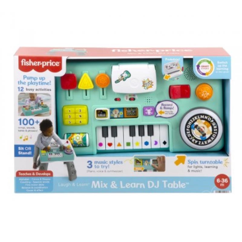 Fisher-price Εκπαιδευτική Κονσόλα DJ με Φώτα και Ήχους 6-36 μηνών