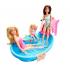 Mattel Barbie Doll with Pool Slide Playset