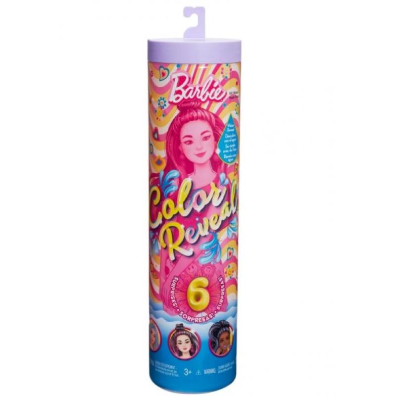 Barbie Color Reveal - Ουράνιο Τόξο (4 Σχέδια - Τυχαία Επιλογή)