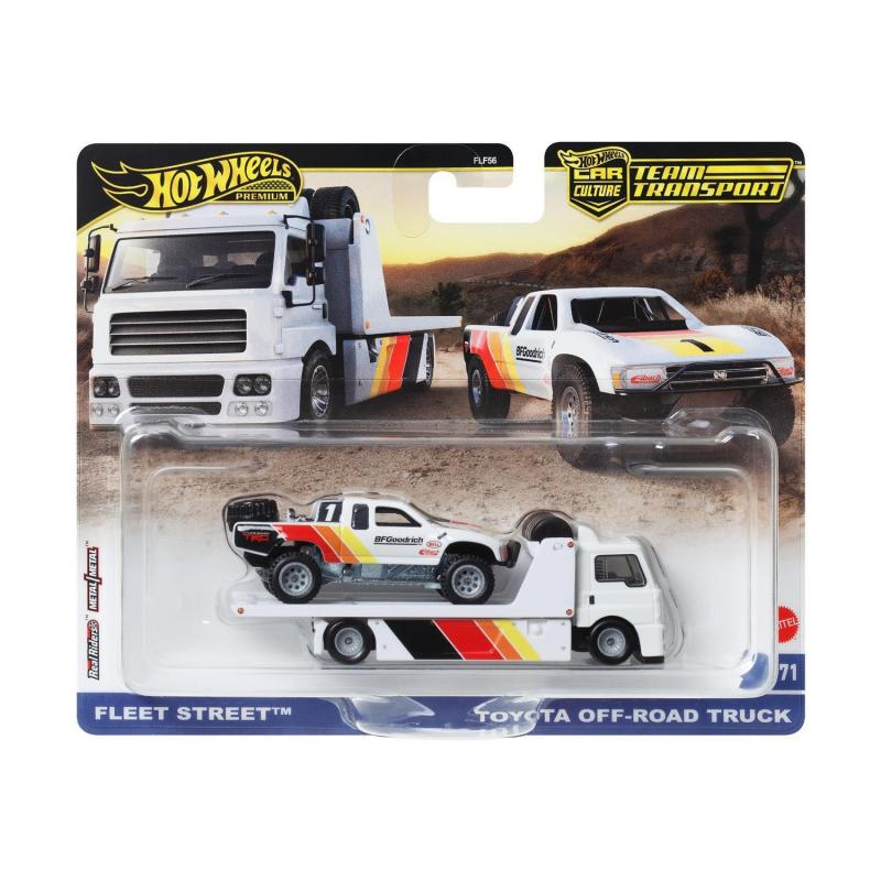 Hot Wheels Premium Team Transport - Toyota Off-road Truck & Fleet Street #71