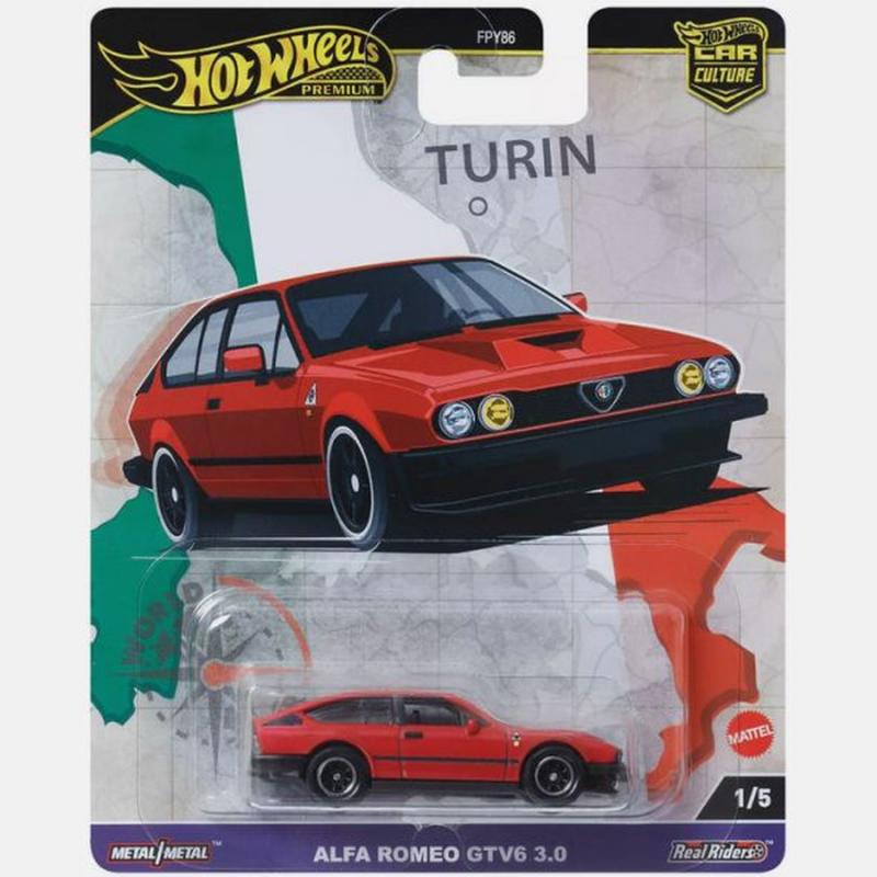 Alfa Romeo GTV6 3.0 - Αυτοκινητάκια Hot Wheels - Premium Συλλεκτικά Αγωνιστικά