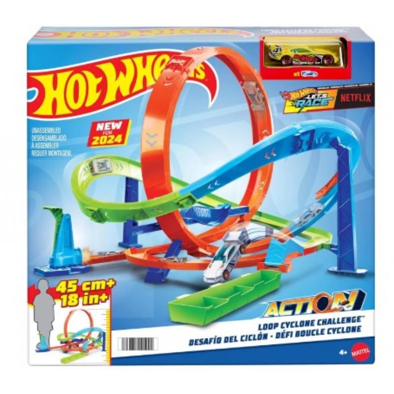 Hot Wheels Πίστα Σούπερ Extreme Λουπ (Loop Cyclone Challenge)