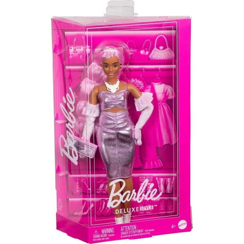 Barbie Deluxe Style Fashionistas - Ροζ Μαλλιά