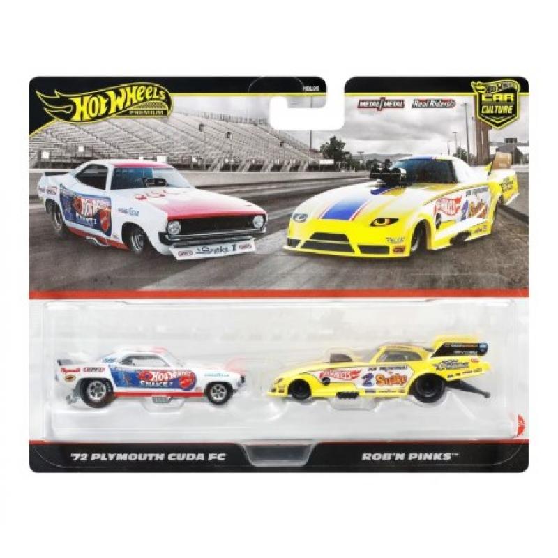 Hot Wheels Premium Car Culture - '72 Plymouth Cuda FC & Rob'n Pinks