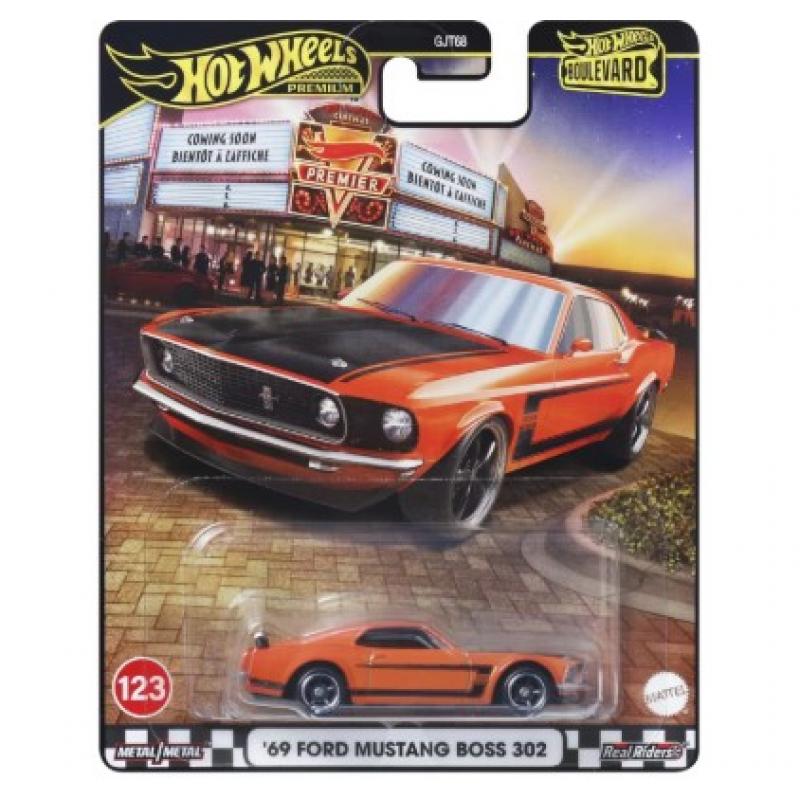 Hot Wheels Premium Boulevard - '69 Ford Mustang Boss 302