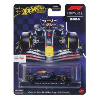 Formula 1 Hot Wheels Premium Diecast Vehicle 1/64 Oracle Red Bull Racing RB20 (#1) (Max Verstappen 2