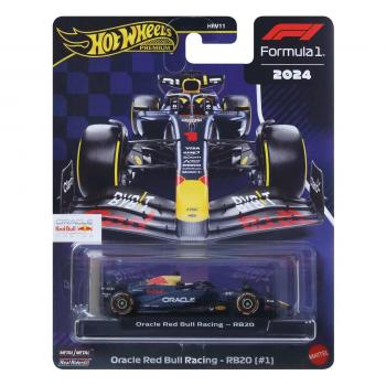 Formula 1 Hot Wheels Premium Diecast Vehicle 1/64 Oracle Red Bull Racing RB20 (#1) (Max Verstappen 2