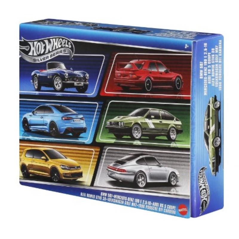 Hot Wheels Silver Series Κασετίνα - Euro Style Multipack