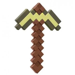 Minecraft Roleplay Replica Gold Pickaxe