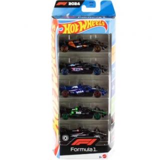 Mattel Hot Wheels: Formula 1 - 2024 Themed Racing Team 1:64 Set of 5