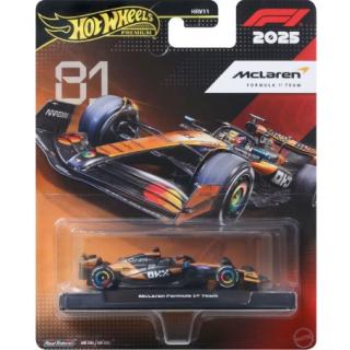 Hot Wheels Premium Die-Cast Vehicle Formula 1 1:64 Team McLaren: Driver 1 #81