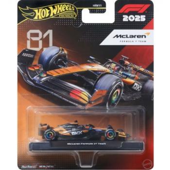 Hot Wheels Premium Die-Cast Vehicle Formula 1 1:64 Team McLaren: Driver 1 #81