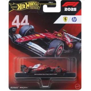 Hot Wheels Formula 1 Premium Die-Cast Vehicle 1/64 Team Ferrari: Driver 1