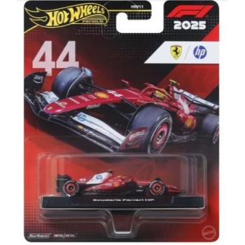 Hot Wheels Formula 1 Premium Die-Cast Vehicle 1/64 Team Ferrari: Driver 1