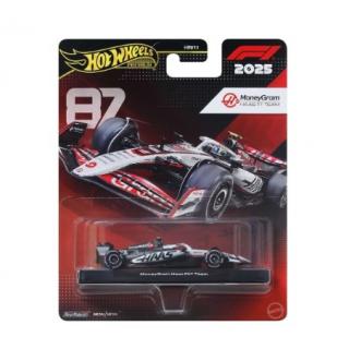 Formula 1 Hot Wheels Premium Die-Cast Vehicle 1/64 MoneyGram Haas F1 Team