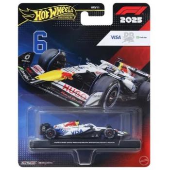 Formula 1 Hot Wheels Premium Die-Cast Vehicle 1/64 Visa Cash App Racing Bulls F1 Team