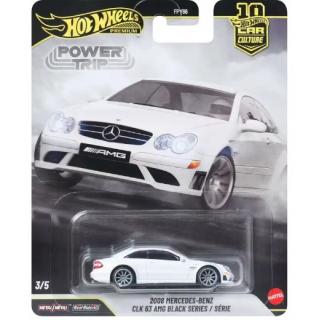 Hot Wheels Premium - Power Trip - 2008 Mercedes Benz CLK 63 AMG Black Series