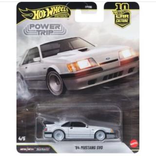 Hot Wheels Premium - Power Trip - '84 Mustang SVO Vehicle