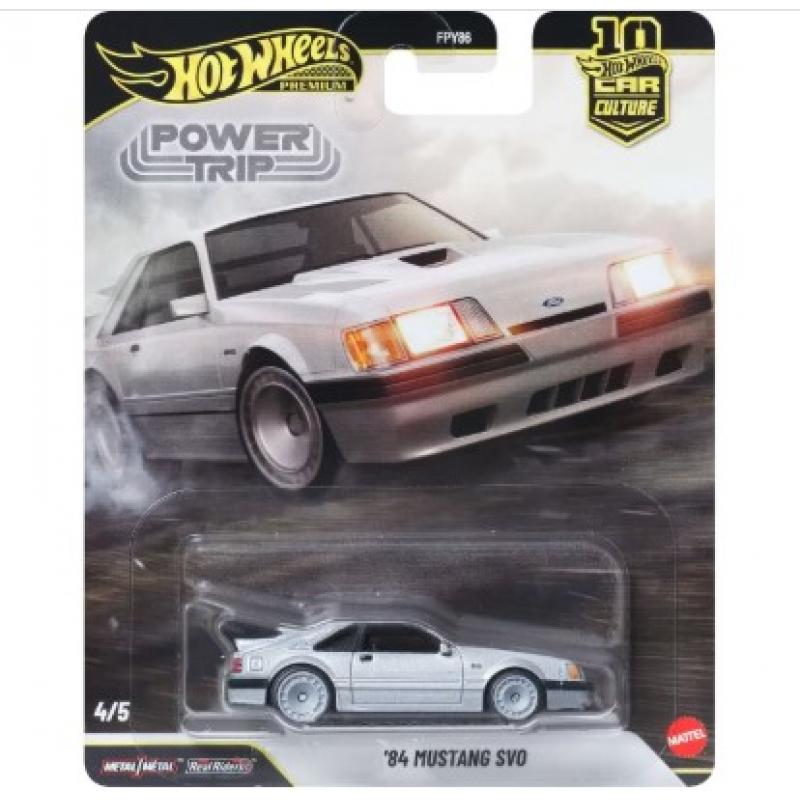 Hot Wheels Premium - Power Trip - '84 Mustang SVO Vehicle