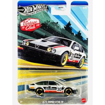 Hot Wheels Silver Series Die-Cast 1/64 Vintage - Alfa Romeo GTV6 30