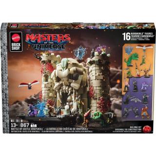 Masters of the Universe Mattel Brick Shop Construction Set Castle Grayskull