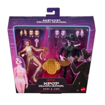 KPop Demon Hunters Action Figure 2-Pack Rumi & Jinu (Final Battle) 15 cm