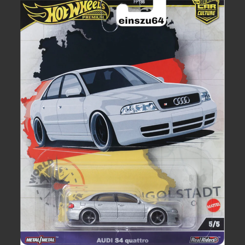 Audi S4 Quattro - Αυτοκινητάκια Hot Wheels - Premium Συλλεκτικά Αγωνιστικά