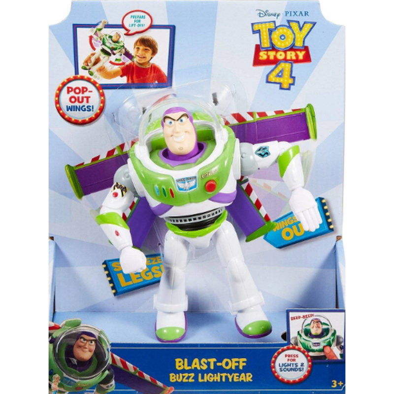 Toy Story 4 Φιγούρα Buzz 18 εκ. με Φώτα & Ήχους