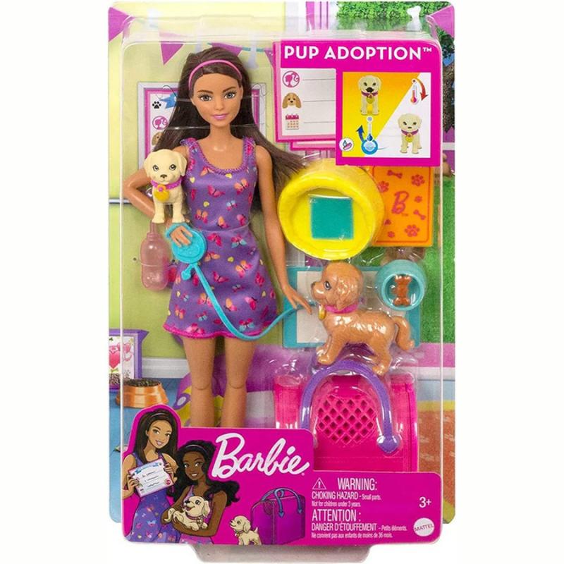 Barbie Λατίνα με Κουταβάκια