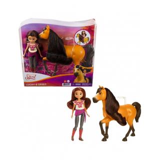 Spirit - Σετ Άλογο με Κούκλα - Lucky & Spirit