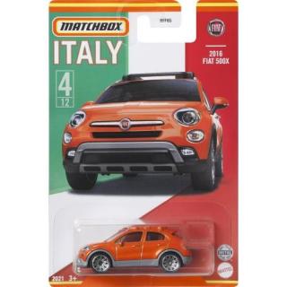 2016 Fiat 500X - Αυτοκινητάκια Matchbox - Ιταλικά Μοντέλα