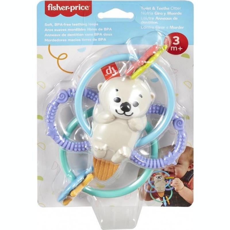 Παιχνίδι Οδοντοφυίας Fisher-price Βίδρα - Twist & Teethe Otter
