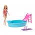 Barbie Νέα Εξωτική Πισίνα με Κούκλα