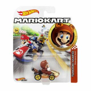 Hot Wheels Αυτοκινητάκια Mario Kart - Tanooki Mario
