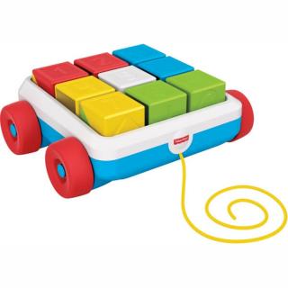 Συρόμενο Βαγονάκι με Τουβλάκια - Fisher Price