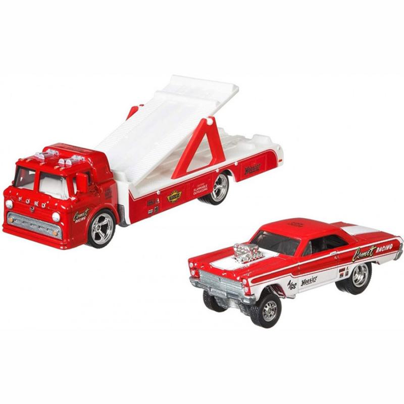 '65 Mercury Comet Cyclone & Ford C-800 - Hot Wheels Νταλίκα με Αυτοκινητάκι