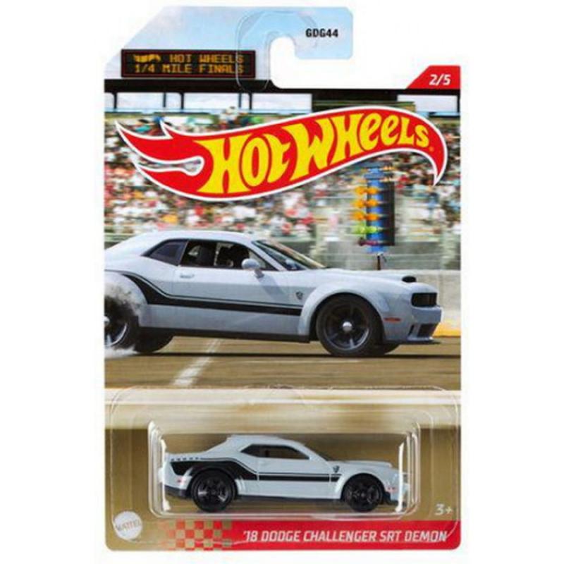 '18 Dodge Challenger SRT Demon - Αυτοκινητάκια Hot Wheels 1/4 Mile Kings