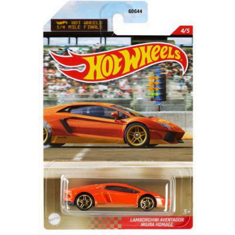 Lamborghini Aventador Miura Homage - Αυτοκινητάκια Hot Wheels 1/4 Mile Kings