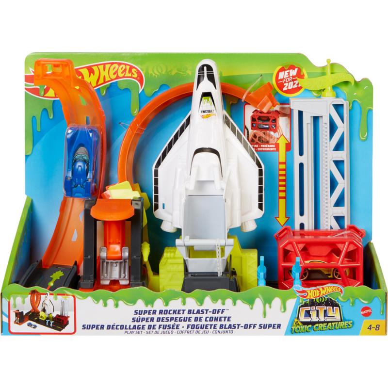 Super Rocket Blast-Off - Hot Wheels City - Σούπερ Πίστες