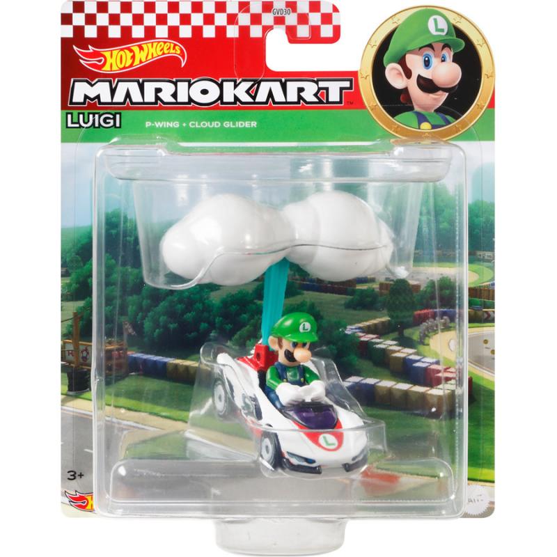 Luigi - Hot Wheels Αυτοκινητάκια Mario Kart