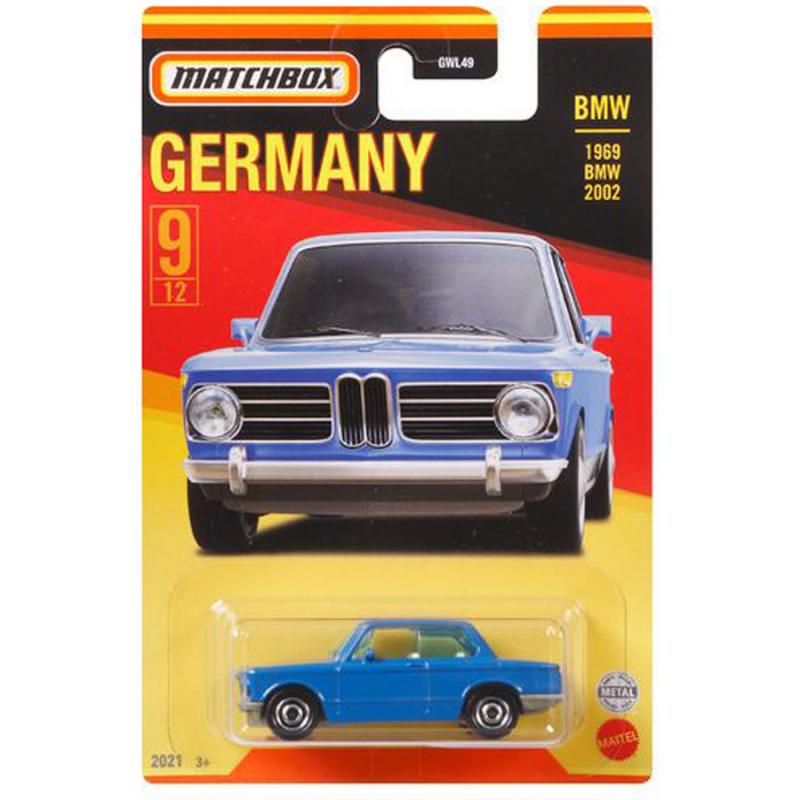 1969 BMW 2002 - Αυτοκινητάκια Matchbox - Γερμανικά Μοντέλα