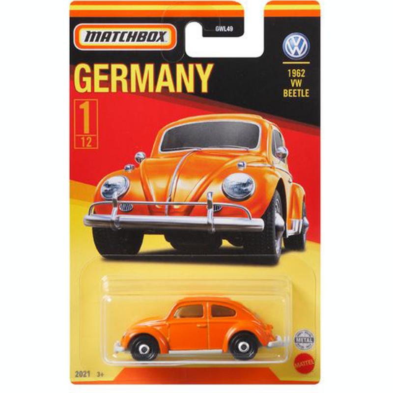 1962 VW Beetle - Αυτοκινητάκια Matchbox - Γερμανικά Μοντέλα