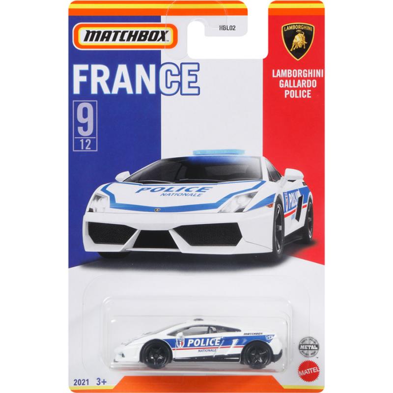 Lamborghini Gallardo Police - Αυτοκινητάκια Matchbox - Γαλλικά Μοντέλα