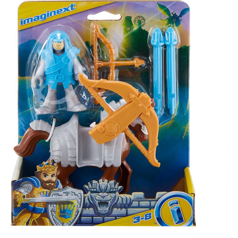 Τοξότης και ’λογο - Imaginext Ιππότες - Φιγούρες Ιππότες με Αξεσουάρ