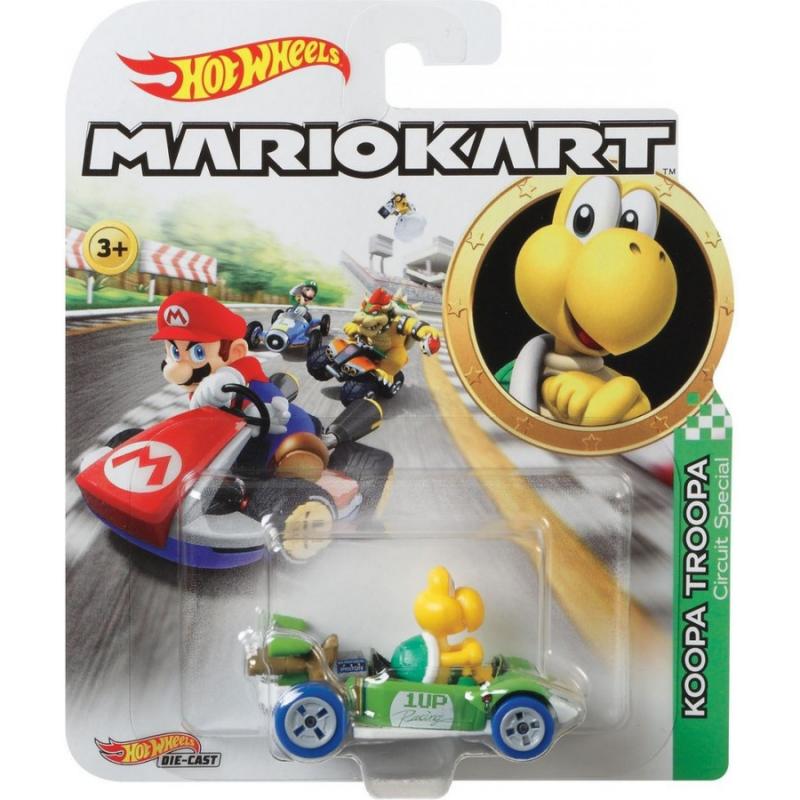 Koopa Troopa - Hot Wheels Αυτοκινητάκια Mario Kart