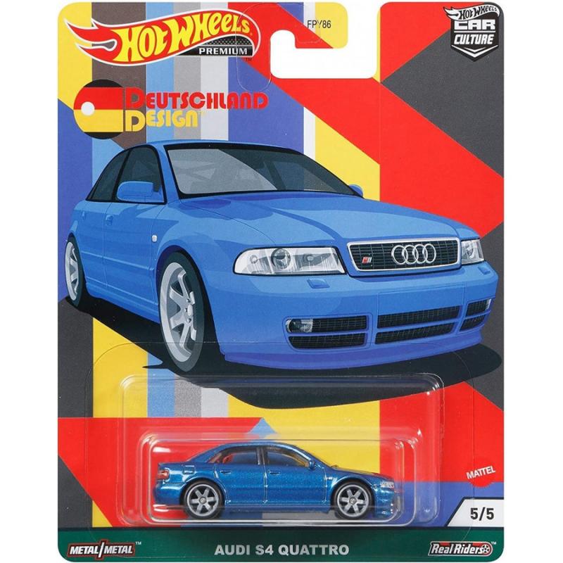 Audi S4 Quattro - Αυτοκινητάκια Hot Wheels - Συλλεκτικά Αγωνιστικά - Deutscland Design