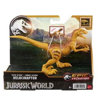 Jurassic World Epic Evolution - Νέες Βασικές Φιγούρες Δεινοσαύρων - Danger Pack Velociraptor