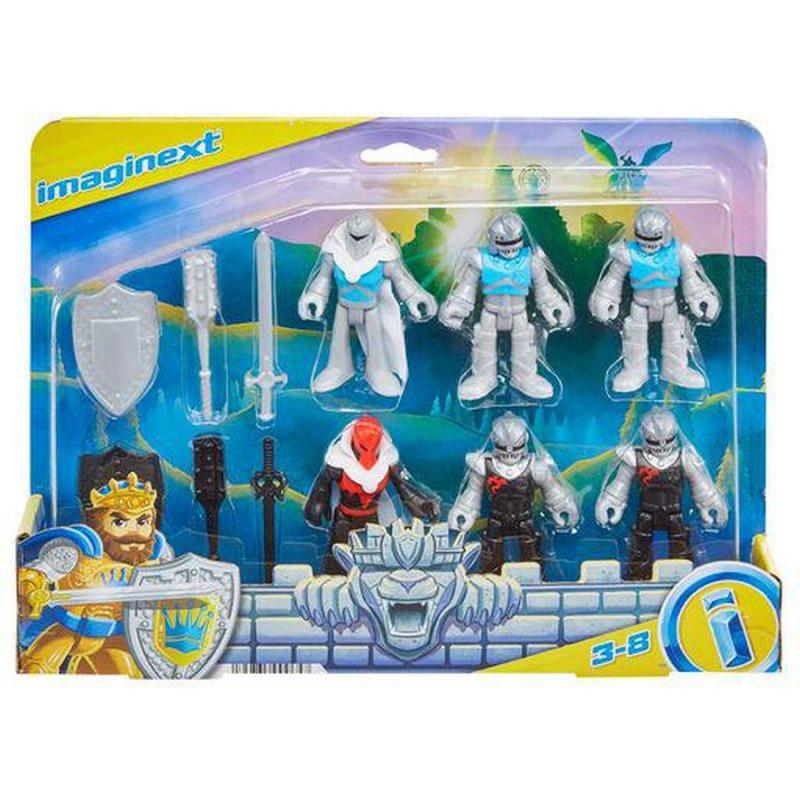 Imaginext Ιππότες - Φιγούρες Ιππότες Μάχης Multipack